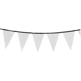 Sublimated Single-Sided Polyester Triangle Bunting - 10m Unbranded